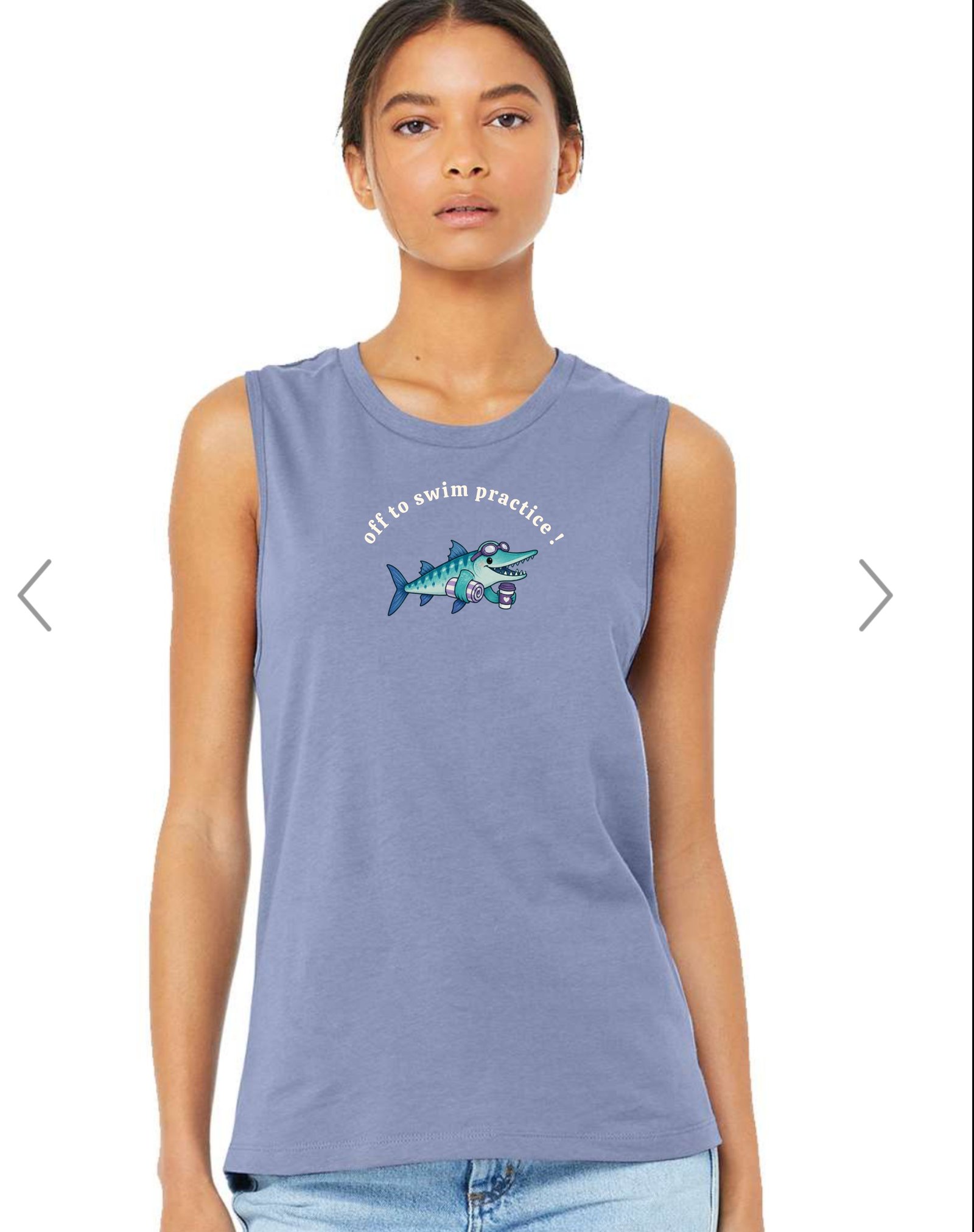 Off to swim practice tank