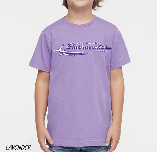 LA Barracudas lavender tee